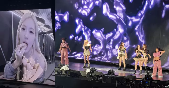 BLACKPINK演唱會啟德主場館開鑼氣氛高漲 Rosé「吃播」雞蛋仔勁親民