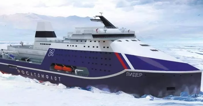 普京稱俄羅斯正加強核動力破冰船建設