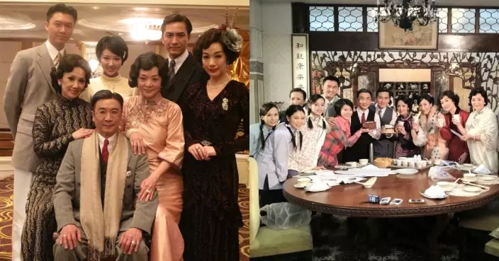 《名媛望族》與江美儀英文對罵Hit爆網 劉松仁連環晒花絮照感謝觀眾欣賞