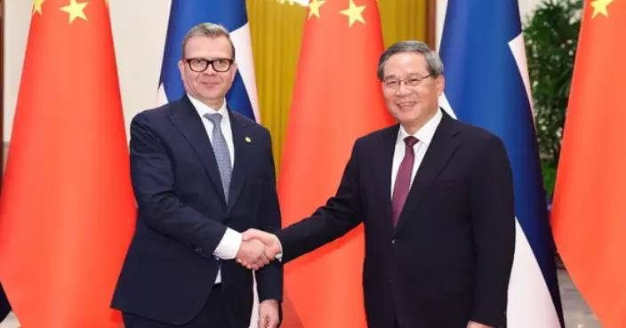 李強與訪華芬蘭總理奧爾波會談 稱願鼓勵更多中企業投資當地