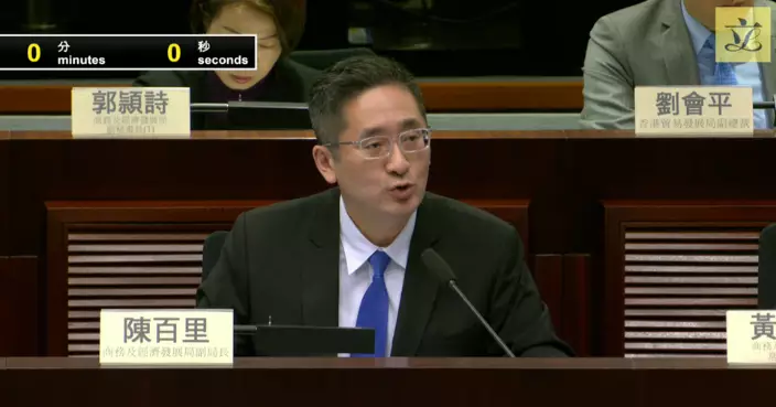 投資推廣署助近千五內地及外企 陳百里﹕當局努力訂立灣區標準促進融合