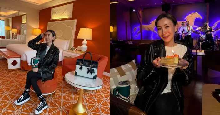 「餅碎」區文詩自住三千萬豪宅 澳門慶生晒Hermès Birkin勁富貴