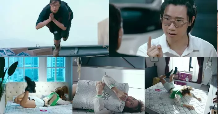 非常檢控觀｜林智樂「搞笑跳水動作」掀熱議 游嘉欣「瞓身」飛躍滾床單畫面網民勁buy