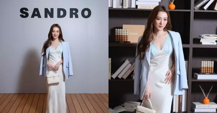 王敏奕低胸出席時裝活動  揚言未有需要雪卵