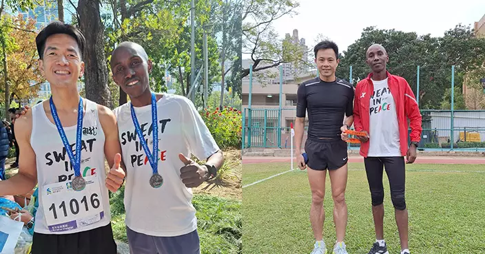 Sub3跑手Marco幪眼挑戰渣馬  與肯尼亞跑手及聾友組隊籌款推動傷健共融