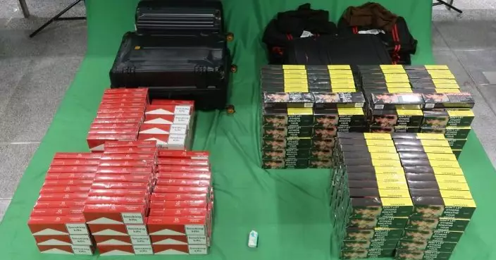 22歲抵港女旅客個人行李藏值逾37萬未完稅香煙 　判囚半年兼罰款2千