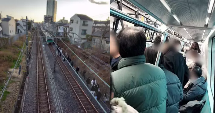 17歲少年東京JR列車內揮舞利器被捕 乘客落車沿路軌驚恐逃生