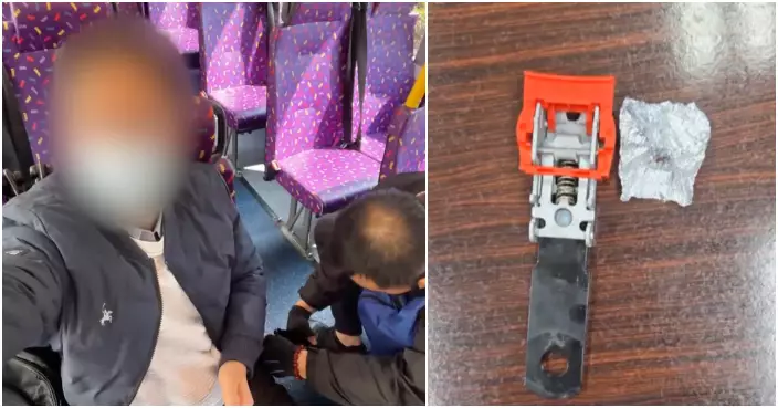 男乘客解不開安全帶被困逾45分鐘 城巴指鎖扣內有錫紙疑遭人破壞將報警處理