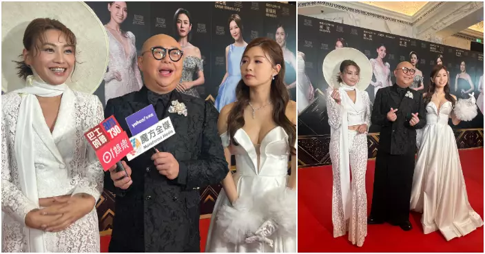 TVB頒獎禮2025｜ 李芷晴再拋巨胸大騷3吋事業線   關嘉敏透視喱士look花勁心思