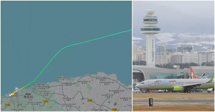 南韓真航空客機起飛前冒煙　全機122人安全疏散