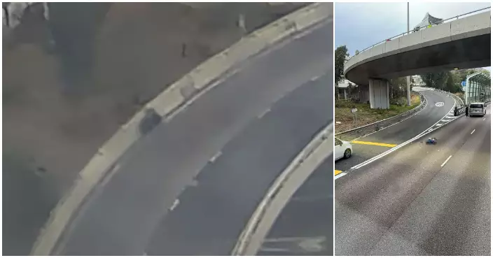 男子駕電單車彎位失控撞欄飛墮屯門公路 30歲鐵騎士昏迷送院證實不治