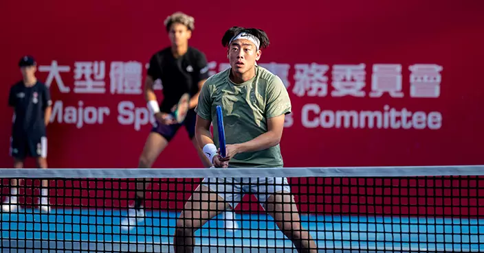 中銀香港網球賽2026 |  黃澤林拍檔受傷退賽無緣男雙決賽 單打今迎戰頭號種子姆錫迪