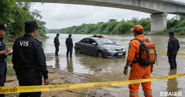 泰國沉河轎車2年後浮出水面！駕駛座驚現白骨 確認是失蹤修車廠老闆