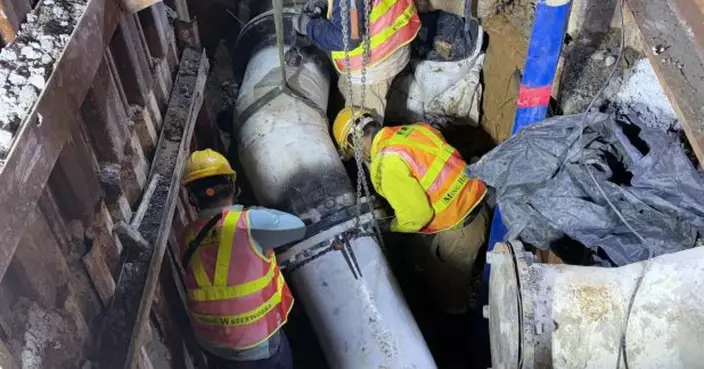 坪輋路地底喉管接駁工程完成　受影響區域供水恢復正常