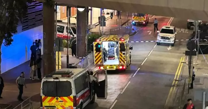 屯門有男子手持牛肉刀　警員曾開槍疑犯受傷送院