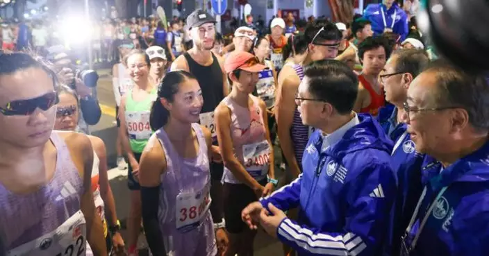 李家超：香港馬拉松鞏固香港作為國際體育盛事之都地位