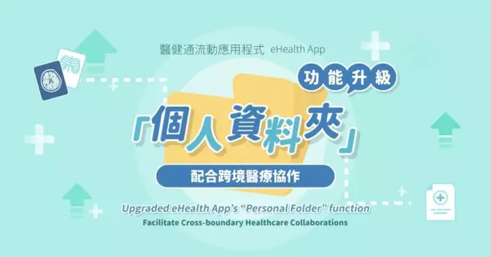 市民將可授權指定境外醫療機構存入放射檢查報告影像至醫健通戶口
