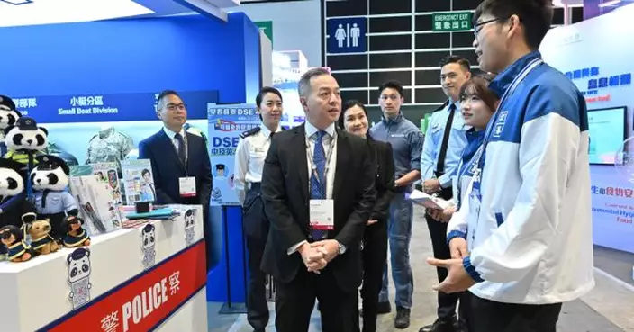 教育及職業博覽警務處設展區　可即場交見習督察、警員職位申請