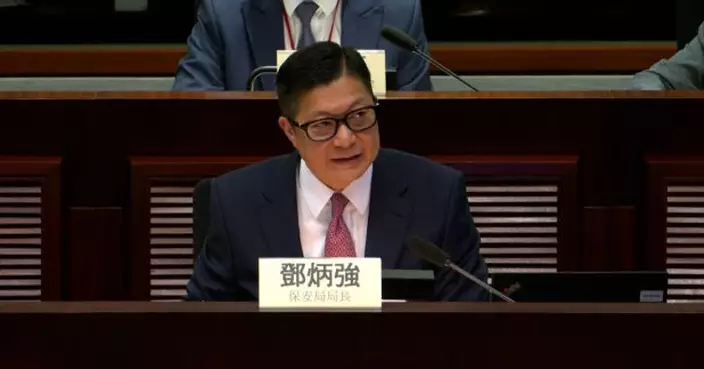 鄧炳強指社會仍存軟對抗　以擦邊球方式宣仇恨