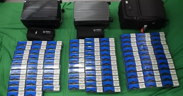 男旅客機場入境被檢約45000支未完稅香煙　判囚5個月