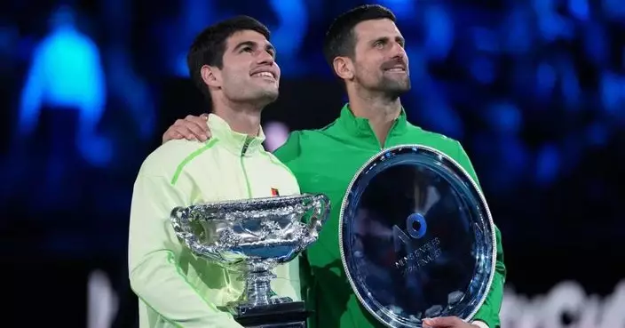 艾卡拉斯反勝祖高域奪澳網冠軍　成囊括四大滿貫錦標最年輕球手