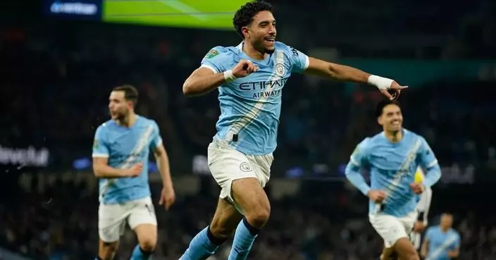 英聯盃四強次回合曼城3:1紐卡素　兩回合贏5:1晉決賽　