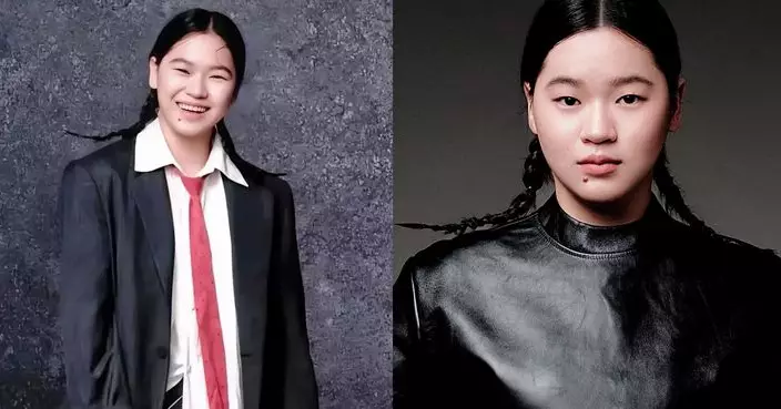 18歲全紅嬋孖辮型格皮衣造型登《人物》雜誌  網民驚嘆：真係大個女！