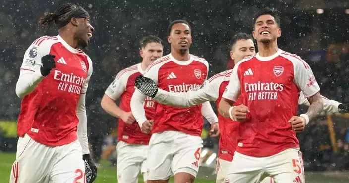 英超阿仙奴被狼隊迫和2:2