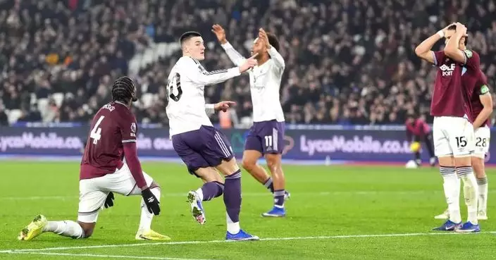 英格蘭超級足球聯賽　曼聯1:1逼和韋斯咸