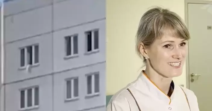 10樓窗外徘徊20分鐘後墜樓 俄男嬰獲路人急脫外套「徒手接人」救回一命