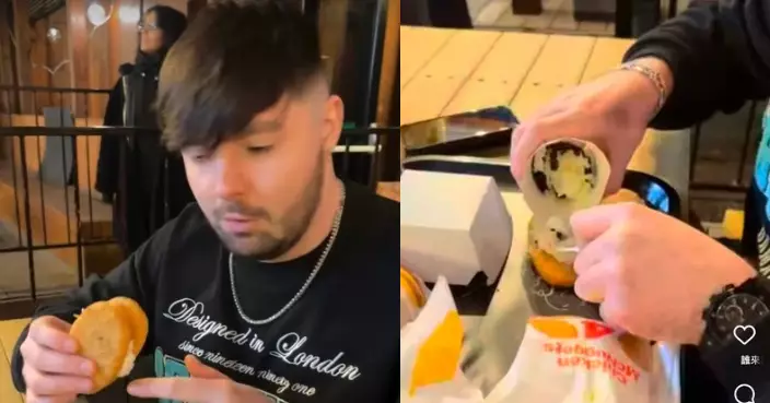 倫敦麥當勞辦「神秘菜單」試食會 英網紅試薯餅夾「呢樣甜品」讚味道驚艷