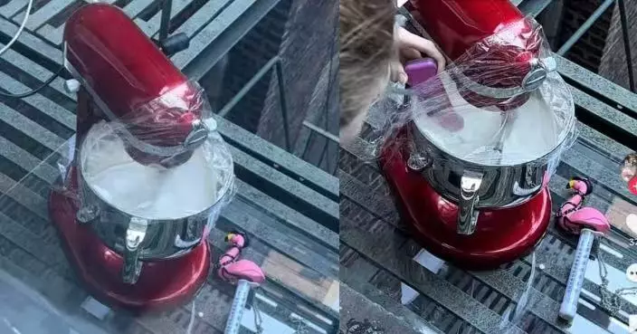 寒流天變「天然雪櫃」！美國女零下15度戶外逃生梯製雪糕6小時完成