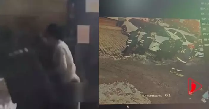 長沙包子舖深夜起火 一家四口被被困鐵閘內獲街坊合力撬門救出脫險