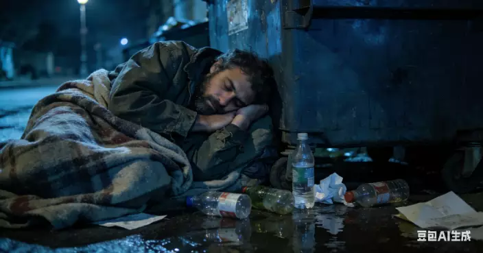 躲垃圾桶避寒 美街友遭垃圾車誤收兩度壓縮 因1狀況奇蹟僅受輕傷