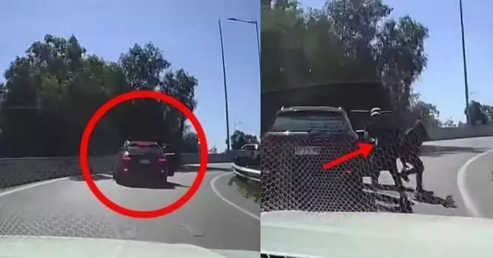 駕車遭2持槍蒙面匪徒攔車 智利司機冷靜踩油門硬闖成功突圍逃離