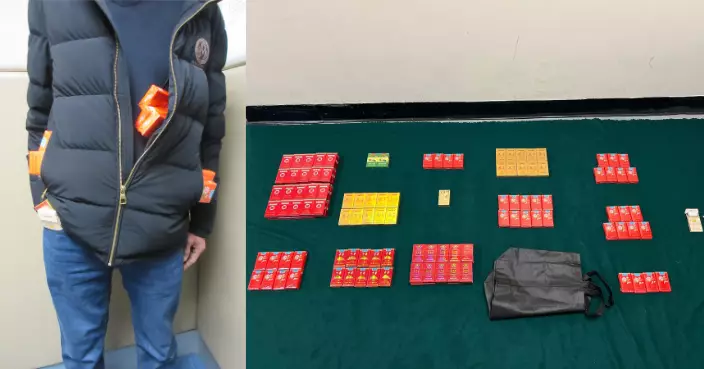 48歲男抵港旅客未完稅香煙隨身帶無向海關申報 判監6周罰款600元