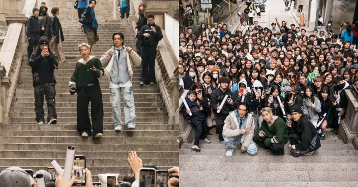 Tyson Yoshi偕張文傑快閃派海報變微電影分享會 孖逾百Fans「激情對話」