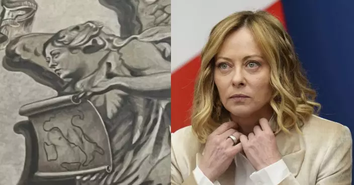 意教堂天使撞臉總理 梅洛尼：我絕對不像天使