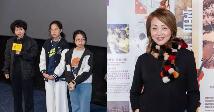 「音樂兒童基金會」攝製短片《音樂·連結》放映會 龐秋雁身兼監製邊喊邊拍