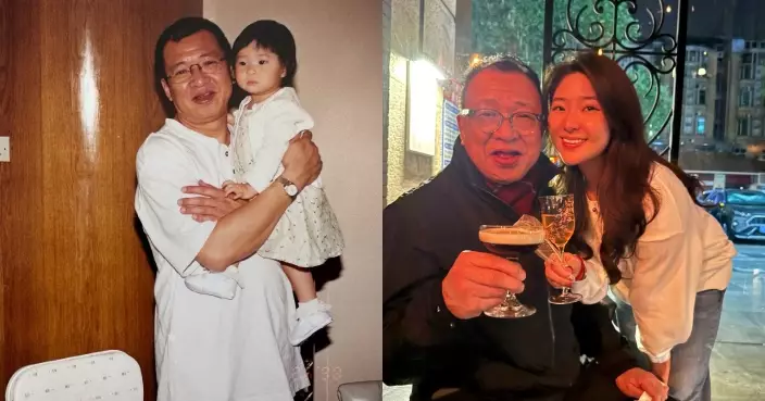 許紹雄離世百日 愛女許惠菁曬童年合照悼念：仍然萬般不捨