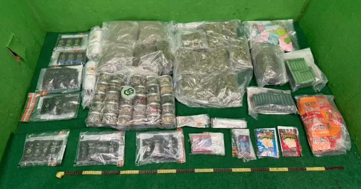 海關連破兩宗毒品案 檢約220萬元懷疑大麻花及冰毒等拘捕3人