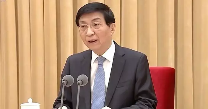 王滬寧：牢牢把握兩岸關係主導權主動權 堅定不移推動兩岸關係和平發展推進祖國統一大業