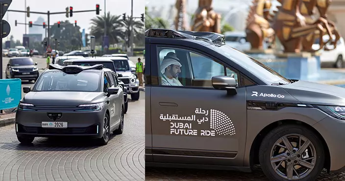 百度蘿蔔快跑夥Uber下月迪拜推全無人駕駛服務 王儲親試啟動