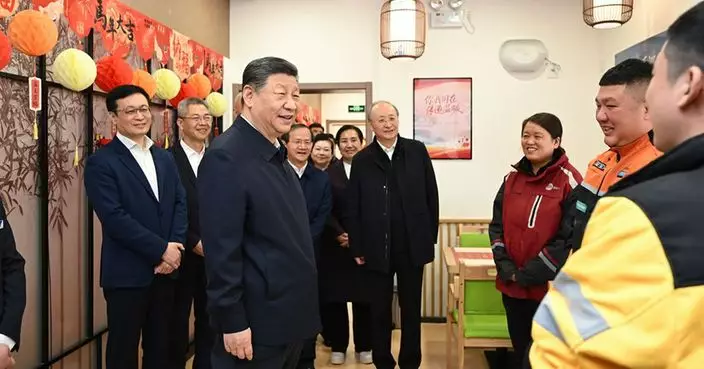 習近平北京考察期間關切詢問快遞員 稱讚他們付出及貢獻並送上祝福