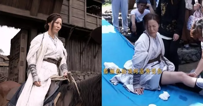 滕麗名憑電影版《尋秦記》入圍金像獎爭最佳女配角 公開「戰損版善柔」受傷片段