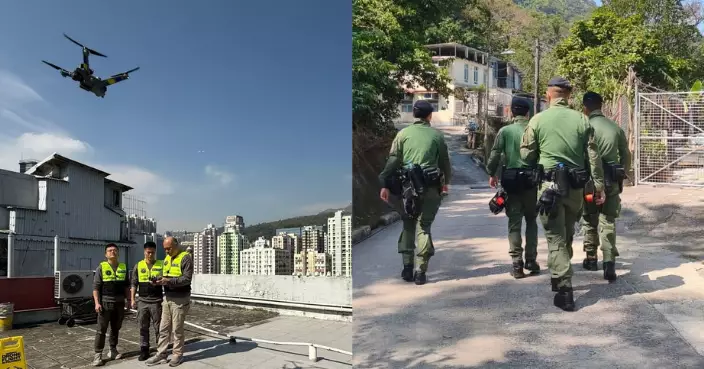 警新界南總區展開代號「虎將」跨部門海陸空反爆竊行動