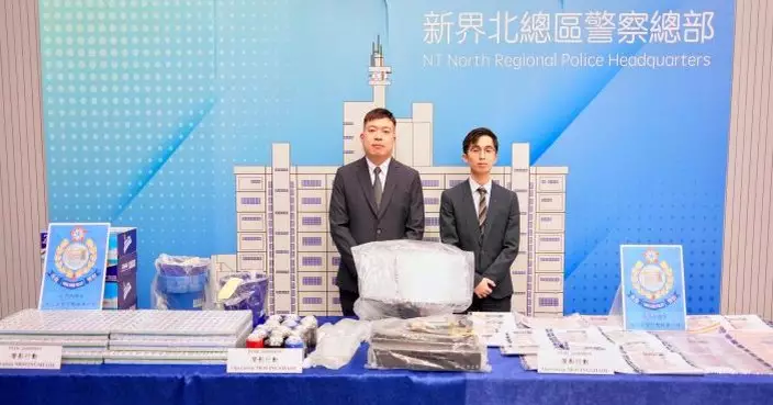 元朗工廈開賭檔及經營非法油站    警方破兩黑社會組織拘66人