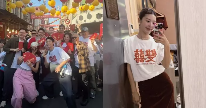 余香凝飛台灣為主演電影《雙囍》宣傳 夜市飲料攤留簽名：人生成就解鎖了！