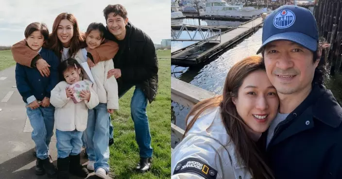 鍾嘉欣去年突被傳婚變 情人節晒夫妻恩愛合照粉碎謠言