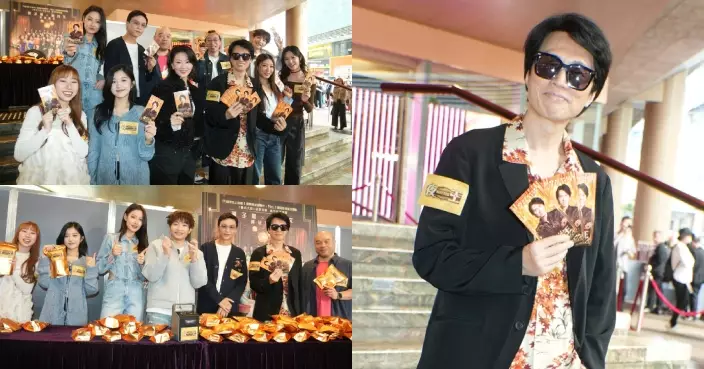 夜王｜「歡哥」黃子華帶東日仝人年廿九現身旺角 大派利是答謝觀眾撐場支持